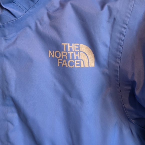 The North Face Kids Toddler Blue and Gray Hooded Full Zip Jacket, 2T - Picture 3 of 9